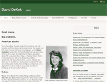Tablet Screenshot of daviddekok.com